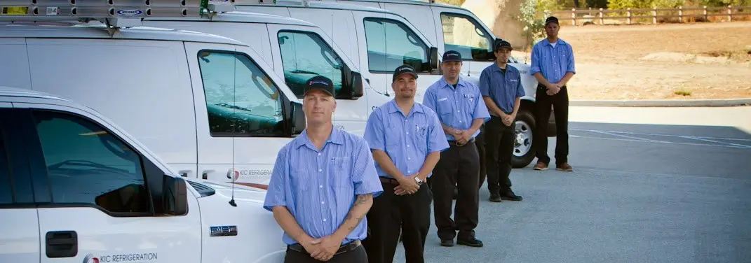 KIC Refrigeration crew ready for Heat Pump Installation jobs across Rancho Cucamonga